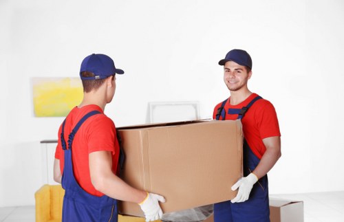 Removal team supporting a home move in Chiswick