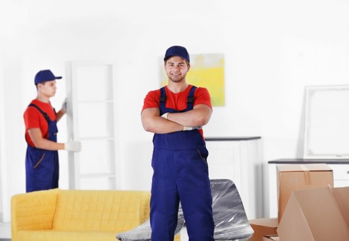 Local man with van service helping with a move in Chiswick