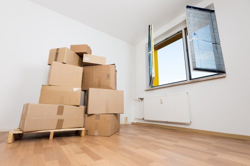 Careful handling of furniture during a Chiswick flat move