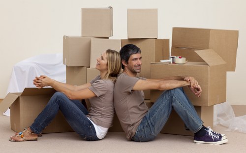 Local removals team helping with a student relocation in Chiswick