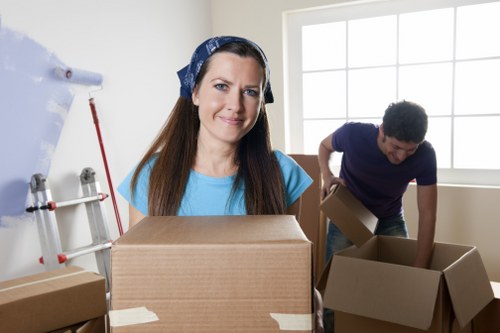 Local removals vehicle for house removals in Chiswick