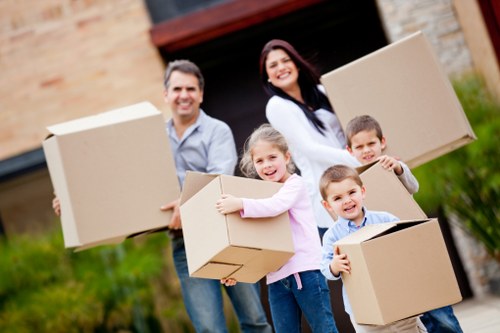 Furniture loading support for a Chiswick home or flat move