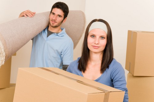 Residential moving service for a Chiswick property with access challenges